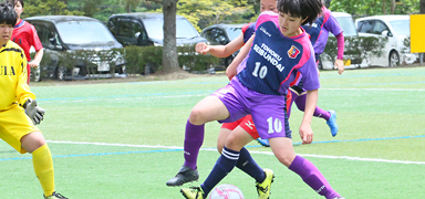 サッカー部の写真を紹介